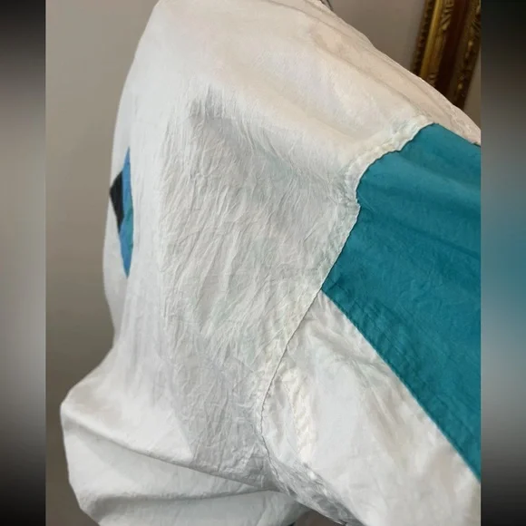 London Town/London fog 1980s ladies parachute jacket‎ windbreaker size medium - Picture 7 of 15